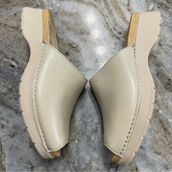 Dansko Women’s Raven Slide Ivory Leather size 38 - Picture 11 of 12